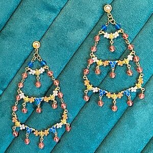 Vintage 🌸 Sorrelli Crystal Chandelier Earrings